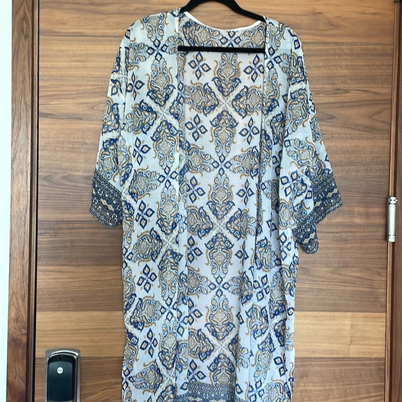 Aztec print cover up - Picture 5 of 7